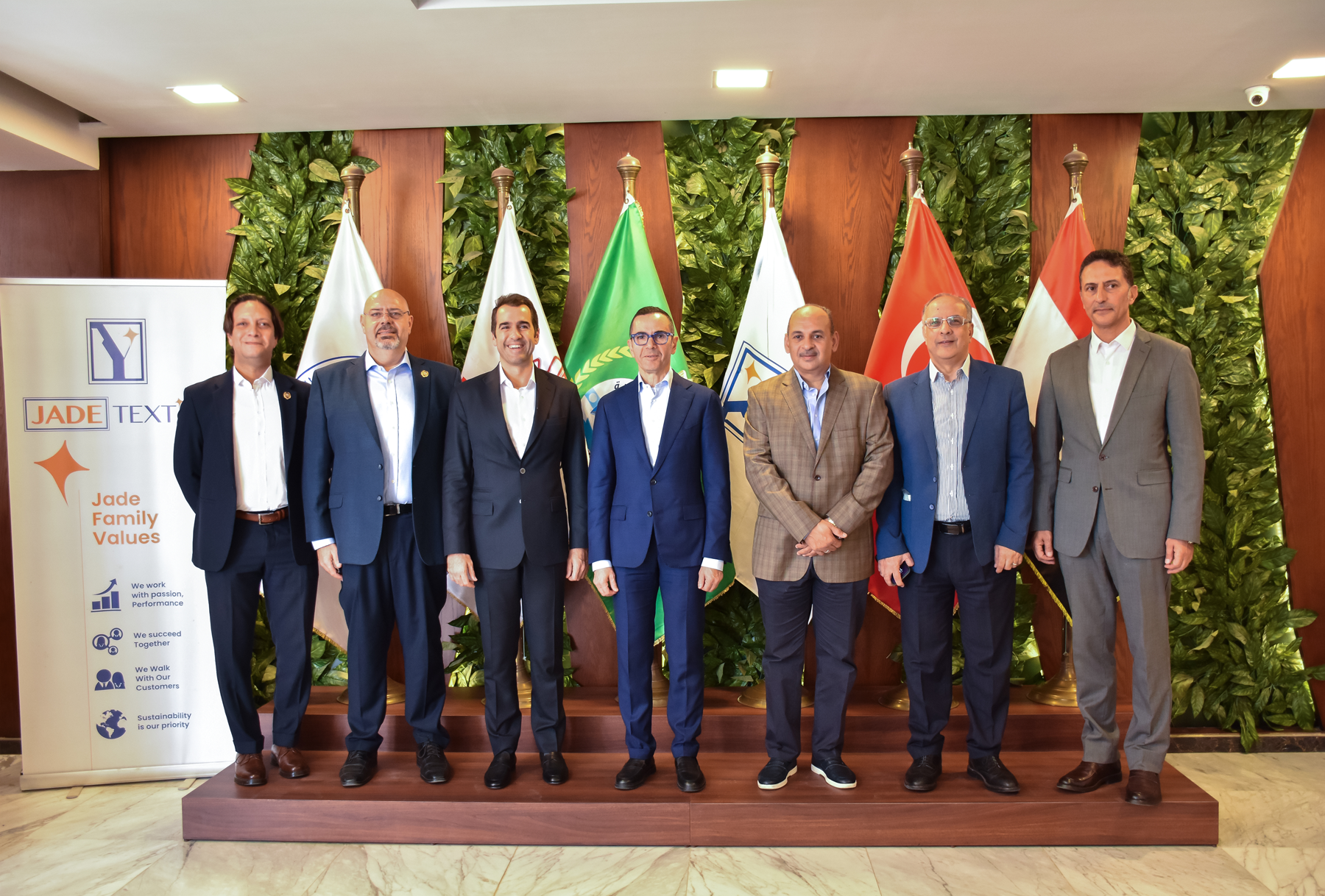 Jade Textile Ismailia Welcomes the Minister of Investment and Foreign Trade in a Field Visit